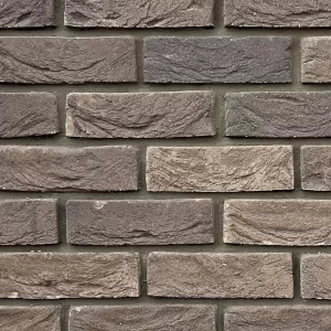 Кирпич ручной формовки Богандинский Амбер блек
